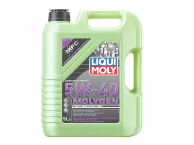 LIQUI MOLY Molygen Nieuwe Generatie 5W-40 Motorolie - 1 liter / 5 liter - 8576, 8536